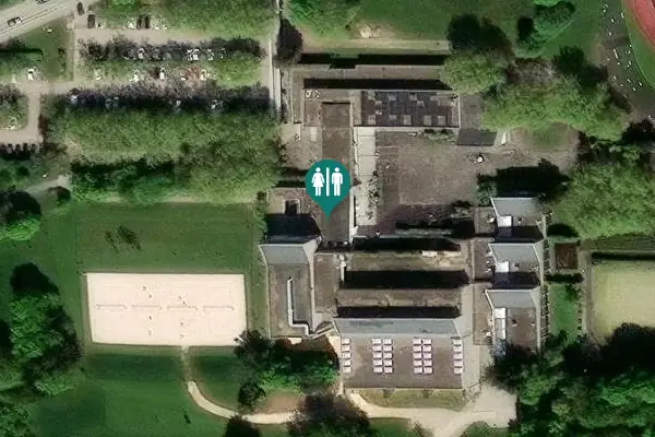 Satellite view of Universitätsstraße 31 Toilet
