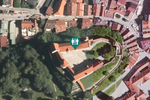 Satellite view of Magnusplatz 10 Toilet