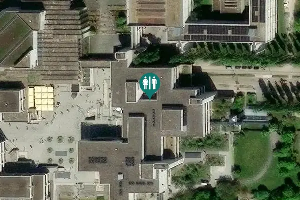 Satellite view of Universitätsstraße 31 Toilet