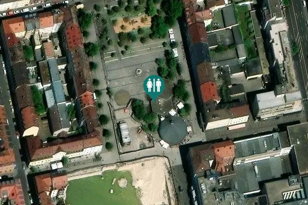 Satellite view of Aufseßplatz 19u Toilet