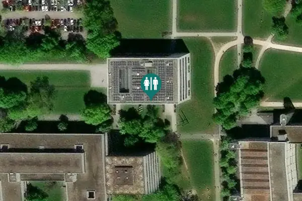 Satellite view of Universitätsstraße 31 Toilet