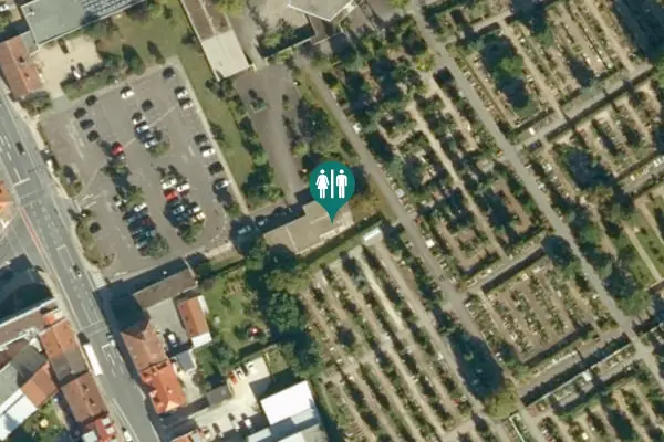 Satellite view of Hallstadter Straße 28 Toilet