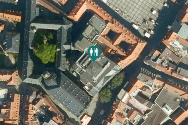 Satellite view of Karstadt Kundentoilette
