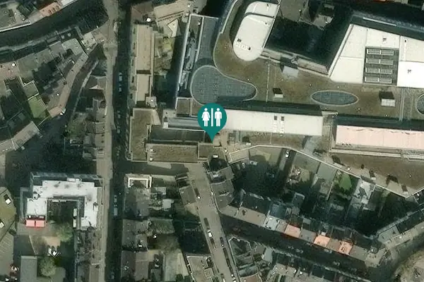 Satellite view of Adalbertstraße 100 Toilet
