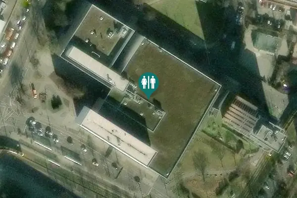 Satellite view of Straßburger Platz 1 Toilet