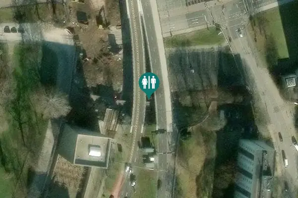 Satellite view of Terrassenufer Toilet