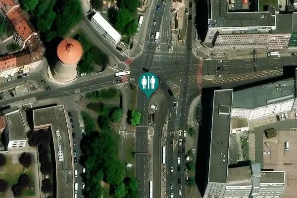 Satellite view of Rathenauplatz Toilet