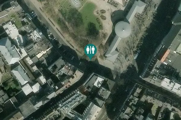 Satellite view of Hartmannstraße 36 Toilet