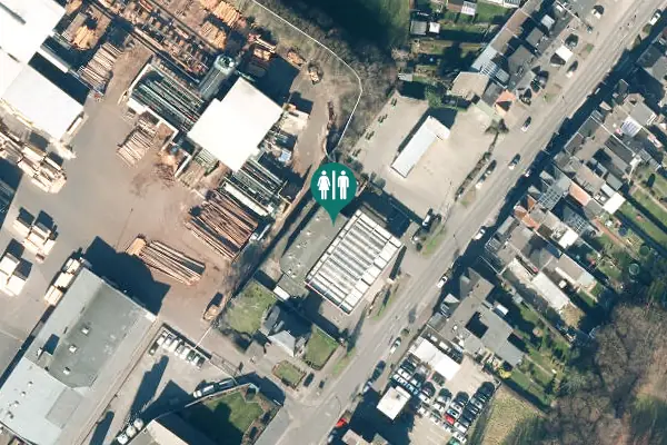 Satellite view of Hauptstraße 244 Toilet