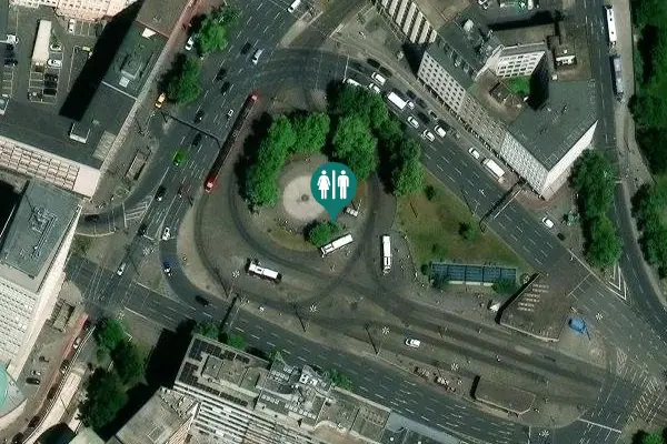 Satellite view of Am Plärrer Toilet