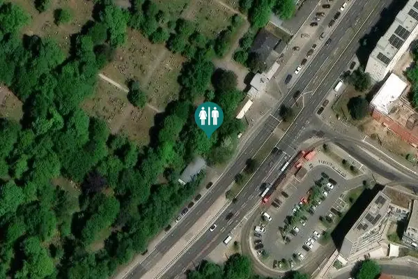 Satellite view of Nordwestring 67 Toilet