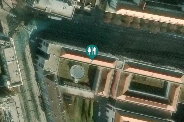 Satellite view of Wilsdruffer Straße 25 Toilet