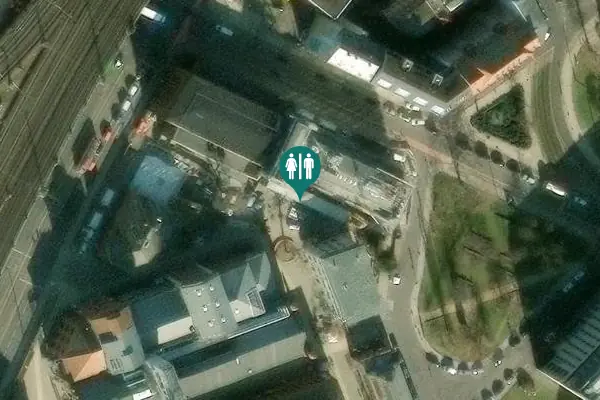 Satellite view of Kraftwerk Mitte 32 Toilet