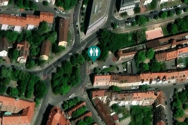 Satellite view of Maxtormauer 2 Toilet