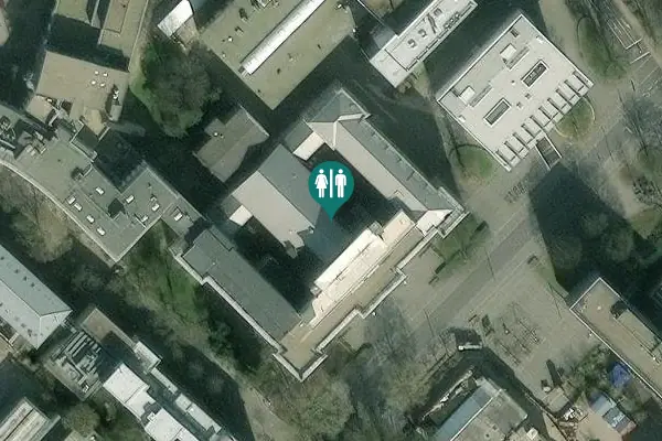 Satellite view of Templergraben 55 Toilet