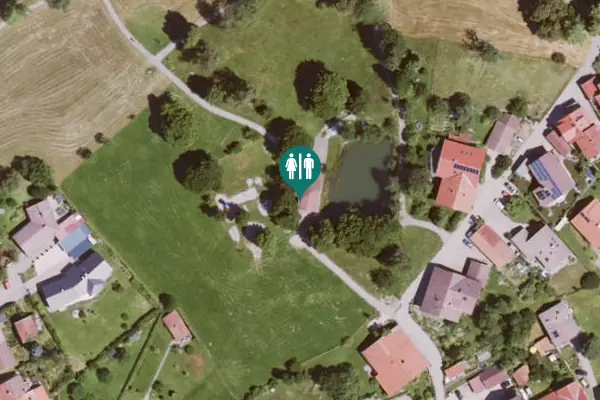 Satellite view of Am Berg 14 Toilet