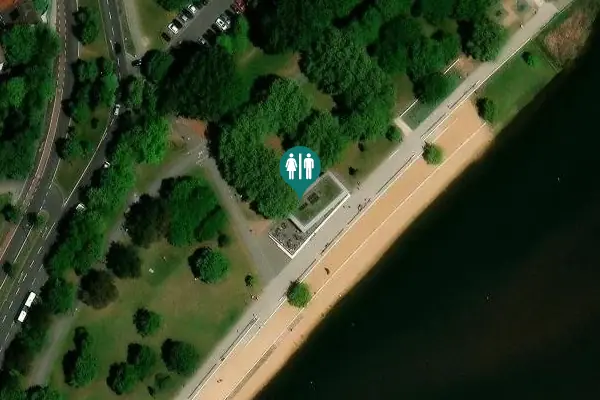 Satellite view of Johann-Soergel-Weg 50 Toilet