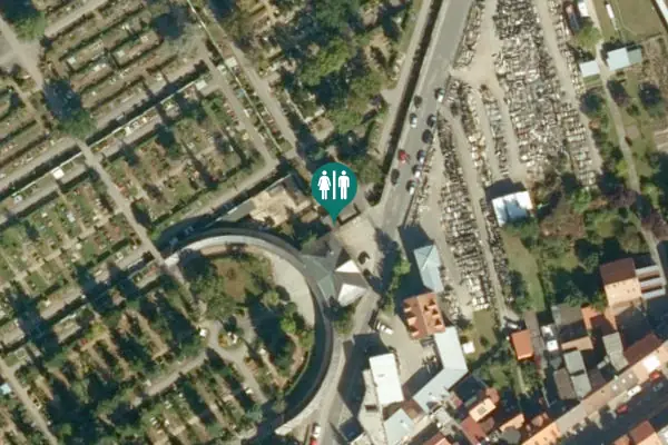 Satellite view of Gundelsheimer Straße 13 Toilet