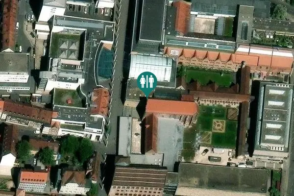 Satellite view of Kartäusergasse 7 Toilet