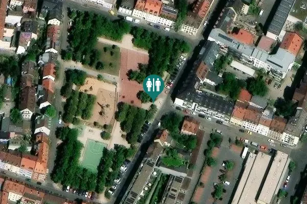 Satellite view of Mittlere Kanalstraße 17 Toilet