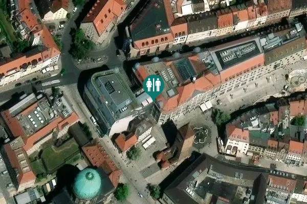 Satellite view of Schlüsselstraße 8 Toilet