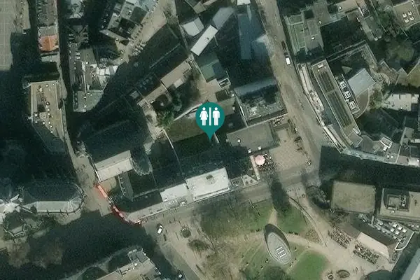 Satellite view of Ursulinerstraße 7-9 Toilet