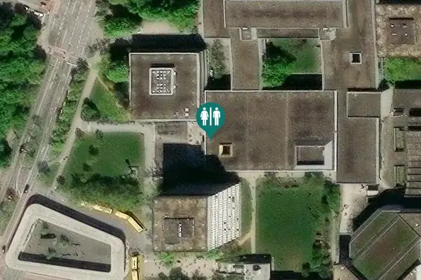 Satellite view of Universitätsstraße 31 Toilet