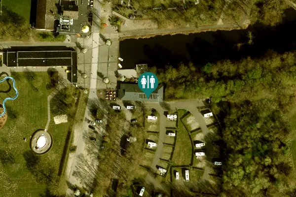 Satellite view of Am Freibad 13 Toilet