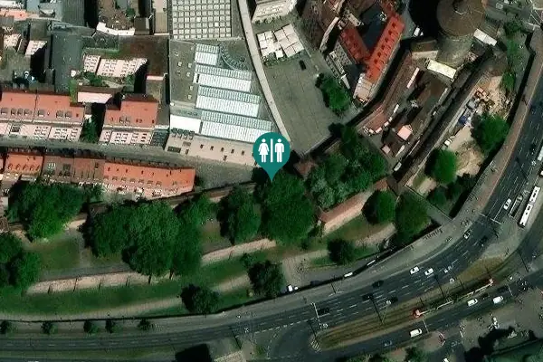 Satellite view of Frauentormauer 3 Toilet