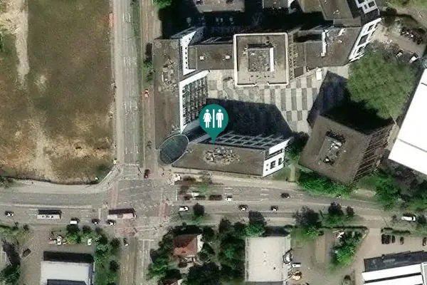 Satellite view of Im Gewerbepark C34 Toilet