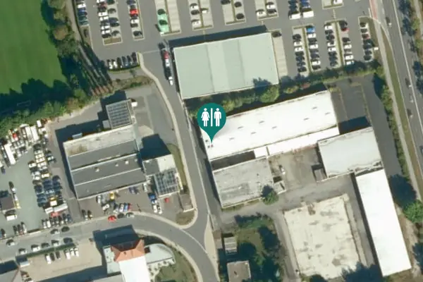 Satellite view of Ohmstraße 8 Toilet