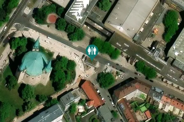 Satellite view of Berliner Platz 24 Toilet