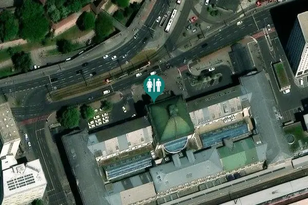 Satellite view of Bahnhofsplatz 9 Toilet