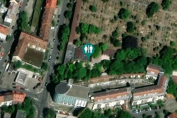 Satellite view of Brückenstraße 23 Toilet
