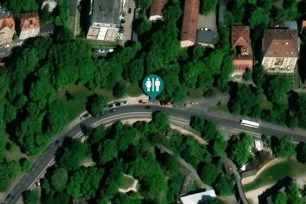 Satellite view of Vestnertorgraben Toilet