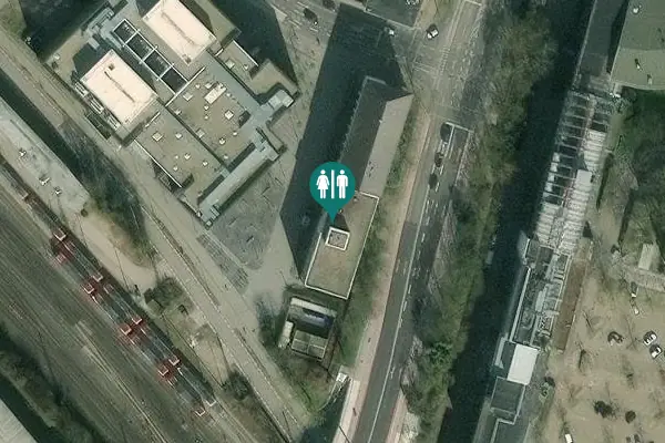 Satellite view of Turmstraße 46 Toilet