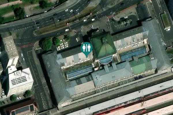 Satellite view of Sanifair