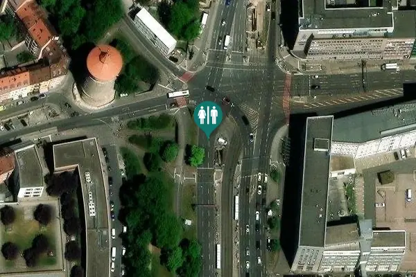 Satellite view of Rathenauplatz Toilet