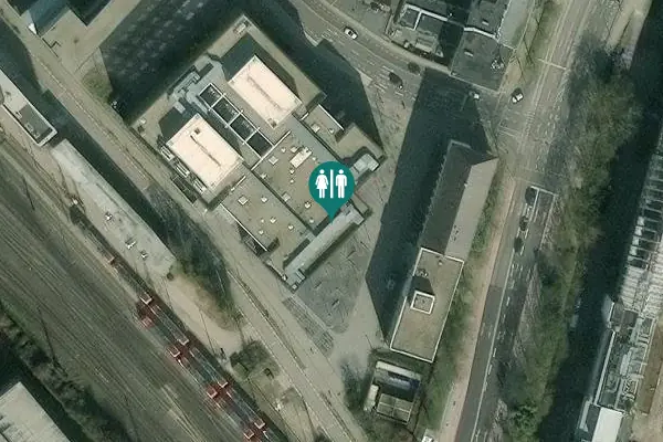Satellite view of Claßenstraße 11 Toilet