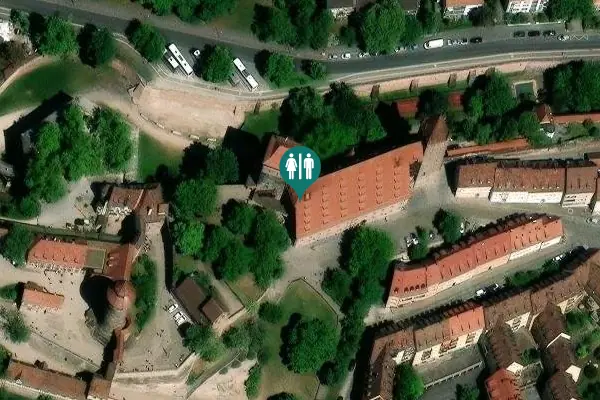 Satellite view of Burg 2 Toilet