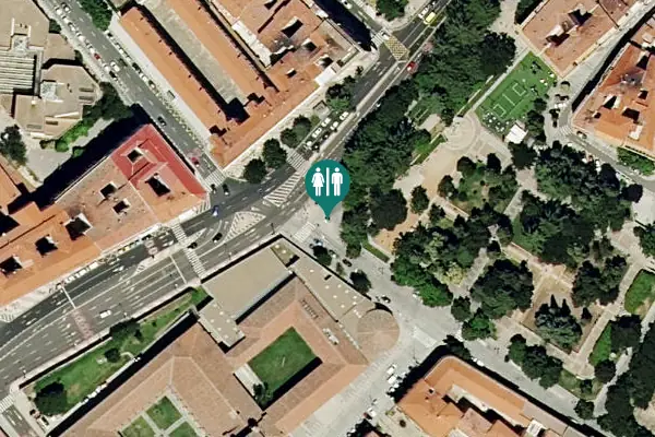 Satellite view of Calle Ramón y Cajal Toilet