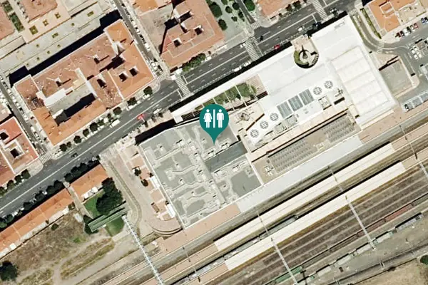 Satellite view of Plaza de la Estación Toilet