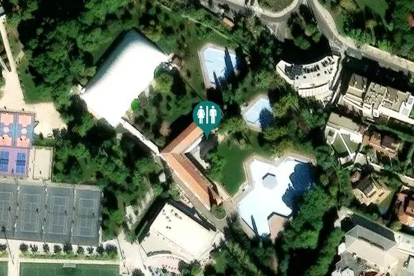 Satellite view of Glorieta de Santiago Lorén 50 Toilet
