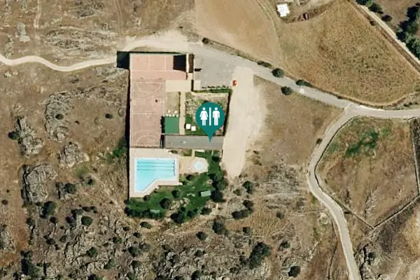 Satellite view of Calle Río Tormes Toilet