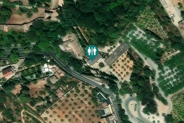 Satellite view of Paseo del Generalife 1F Toilet