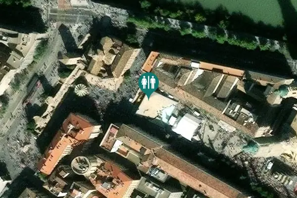 Satellite view of Plaza de Nuestra Señora del Pilar 1 Toilet