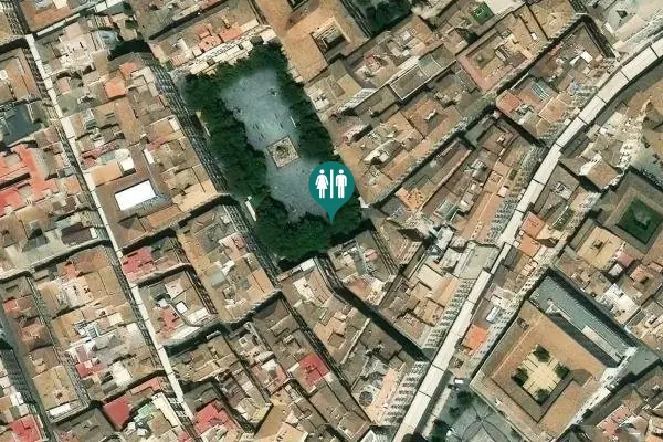 Satellite view of Plaza de Bib-Rambla 27 Toilet