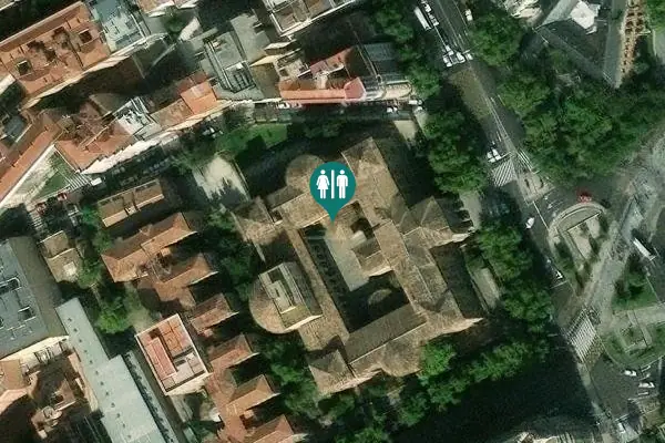 Satellite view of Plaza Basilio Paraíso 4 Toilet