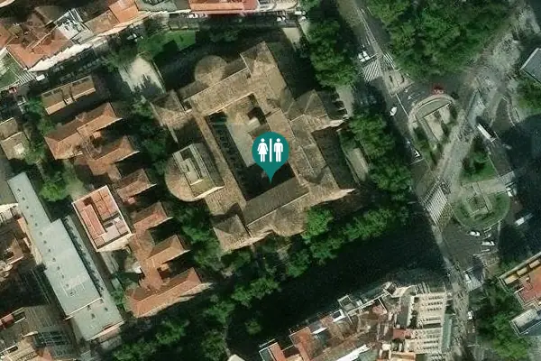 Satellite view of Gran Vía de Santiago Ramón y Cajal 2 Toilet