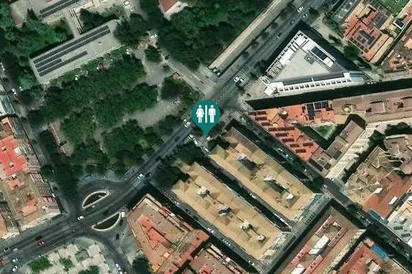 Satellite view of Calle Goya 7 Toilet